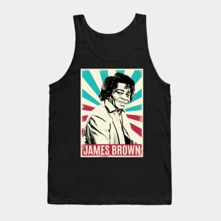 Vintage Retro James Brown Tank Top